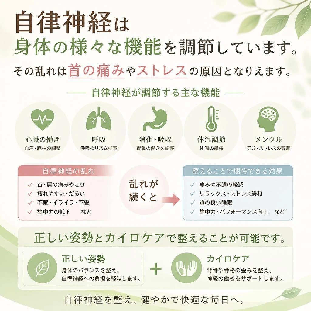 4. 自律神経の乱れとその影響